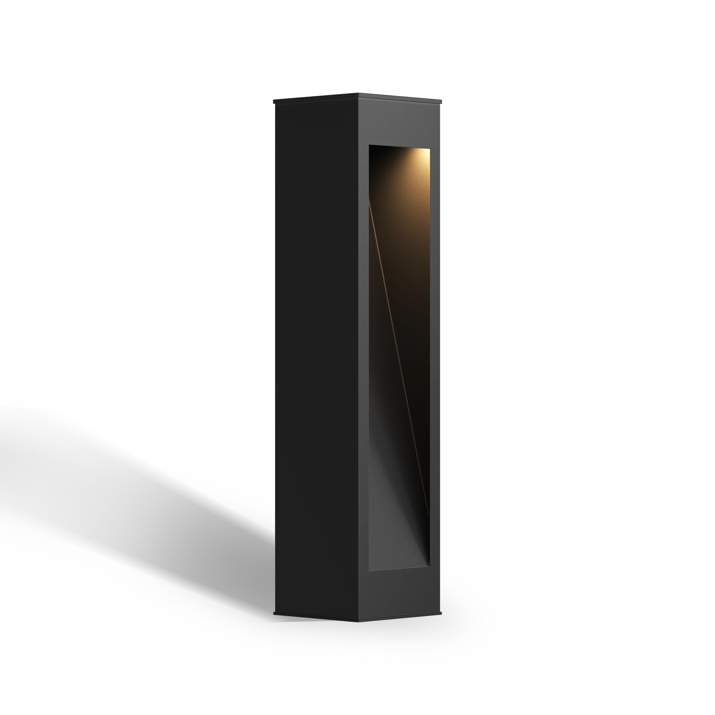 calex-ivrea-borne-solaire-ext-rieur-noir-56-cm image 1