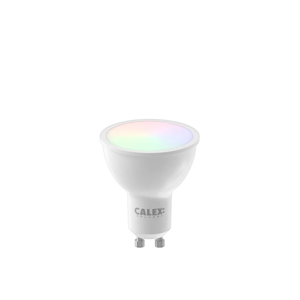 calex-smart-lampe-led-r-flecteur-gu10-4-9w-rgb-cct-dimmable image 1