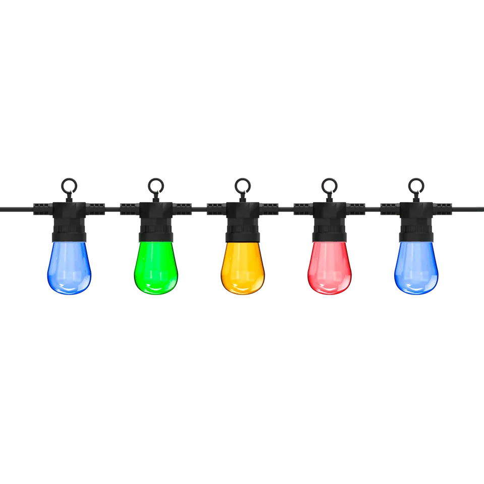 calex-light-cord-guirlande-ext-rieure-10m-10-lampes-couleurs image 1