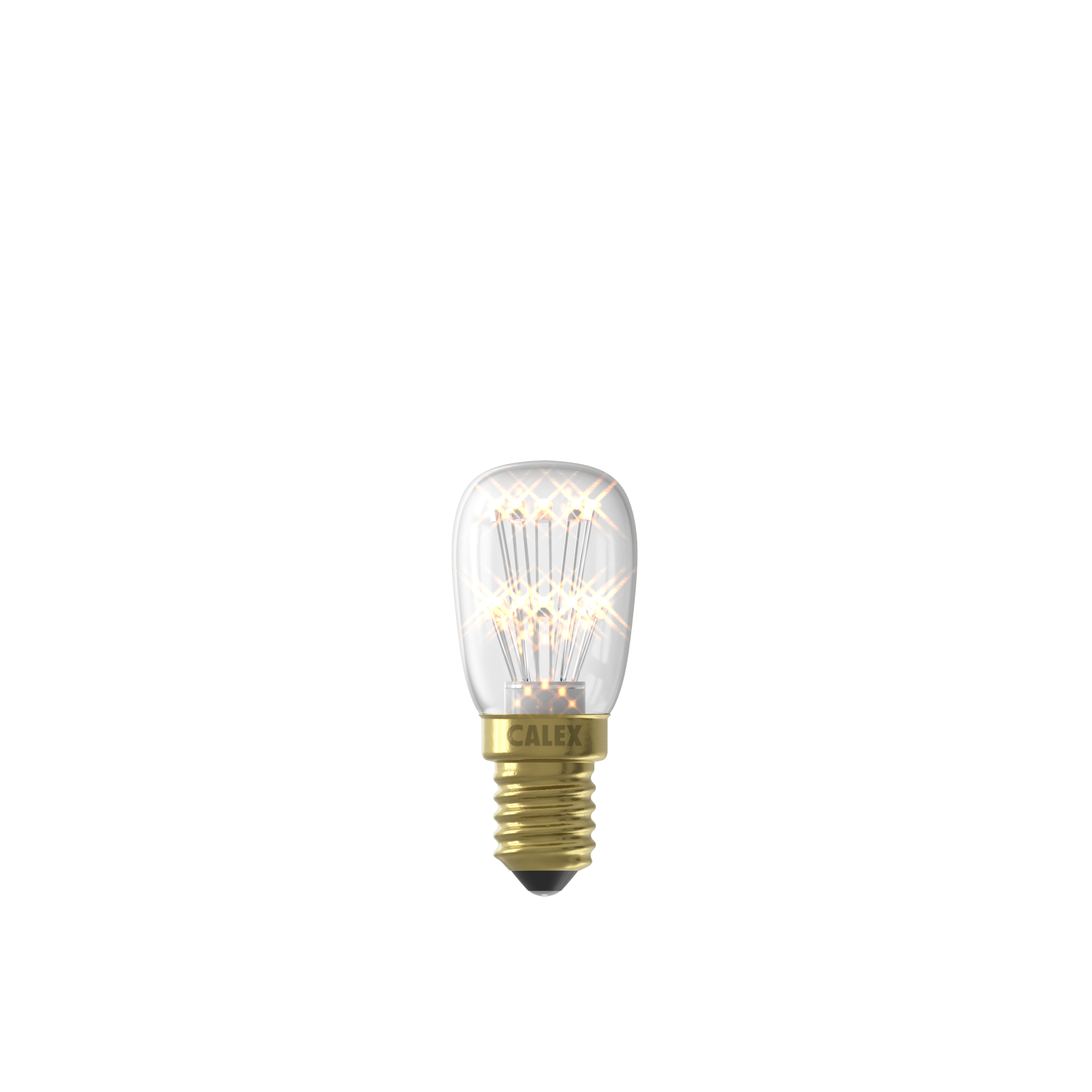 calex-pearl-lampe-led-e14-t26-transparente-1w-1800k image 1