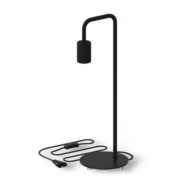 calex-u-line-lampadaire-e27-noir-c-ble-1-8-m image 1