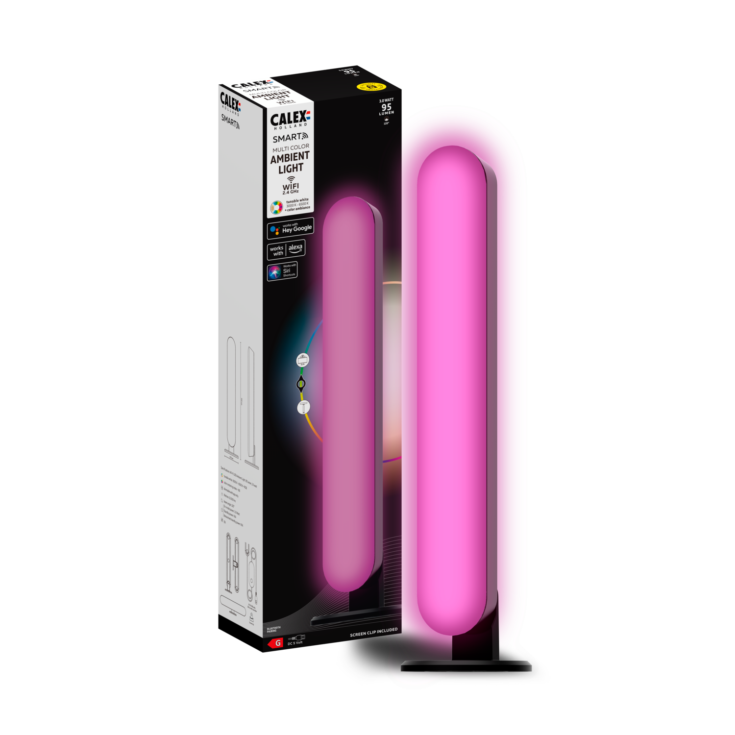 calex-smart-ambient-light-3w-rgb-cct-dimmable-30-cm image 2