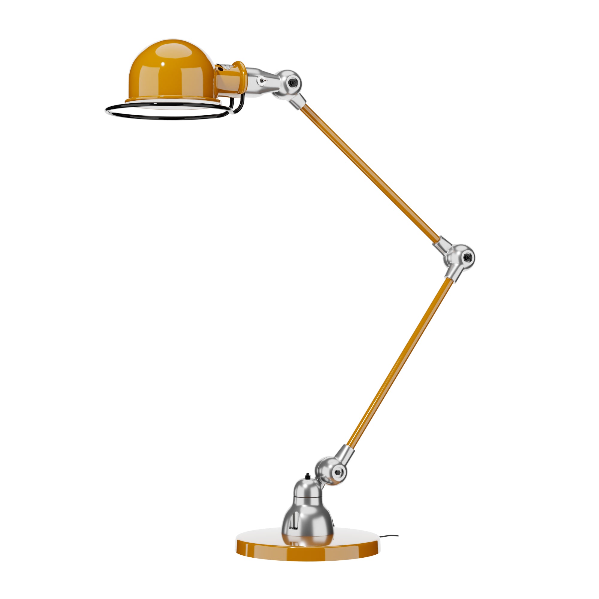 jield-loft-d6440-lampe-de-bureau-2-bras-beige-brun image 2