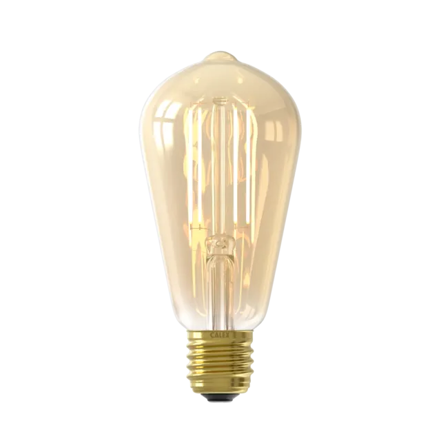 calex-smart-ampoule-led-filament-e27-st64-gold-7w-cct image 1