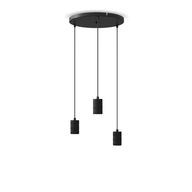 calex-suspension-ronde-3x-e27-40cm-noire image 1