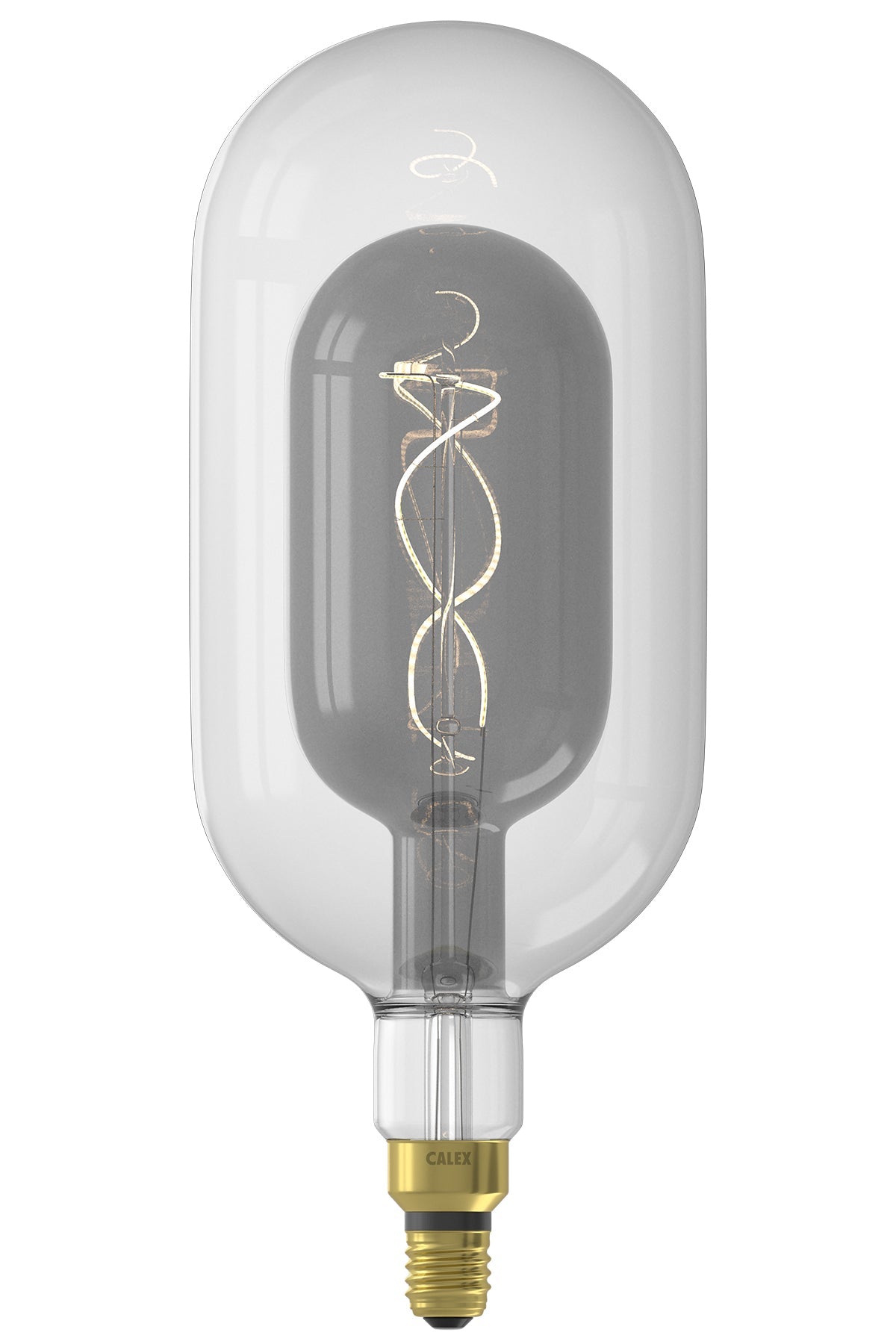 calex-sundsvall-lampe-led-e27-clear-titane-3w-dimmable image 2