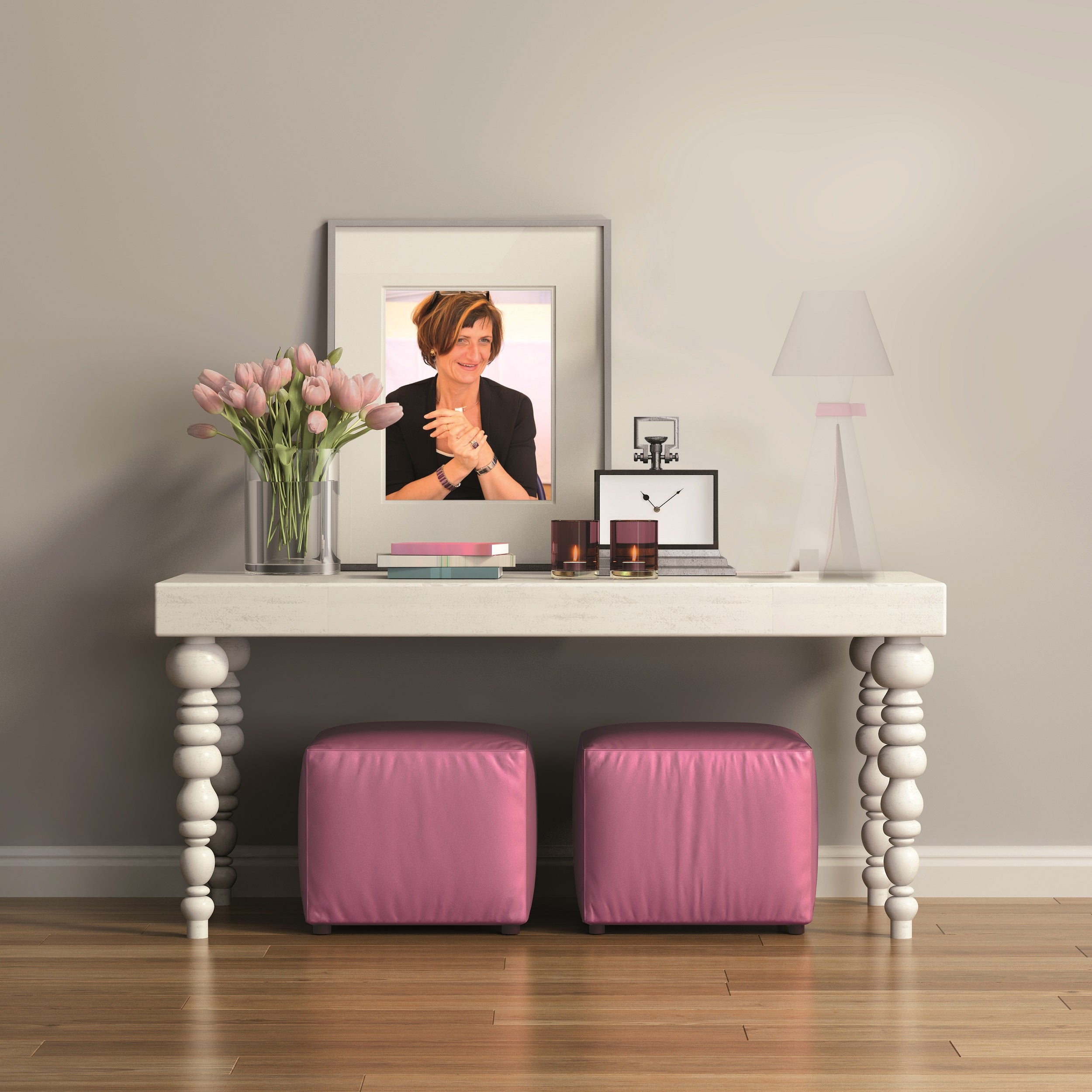 aluminor-floh-lt-lampe-poser-gris-clair image 2