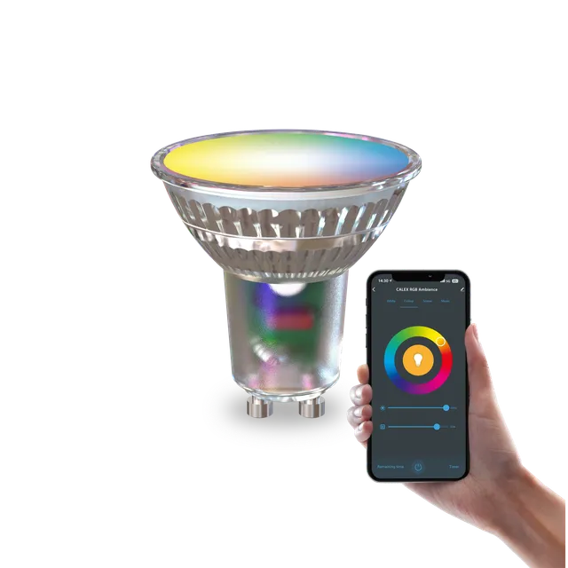 calex-smart-spot-led-gu10-rgb-16-millions-couleurs image 1