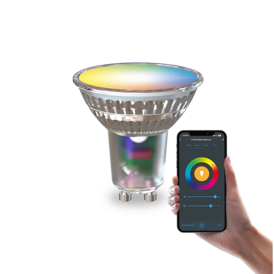 calex-smart-spot-led-gu10-rgb-16-millions-couleurs image 1