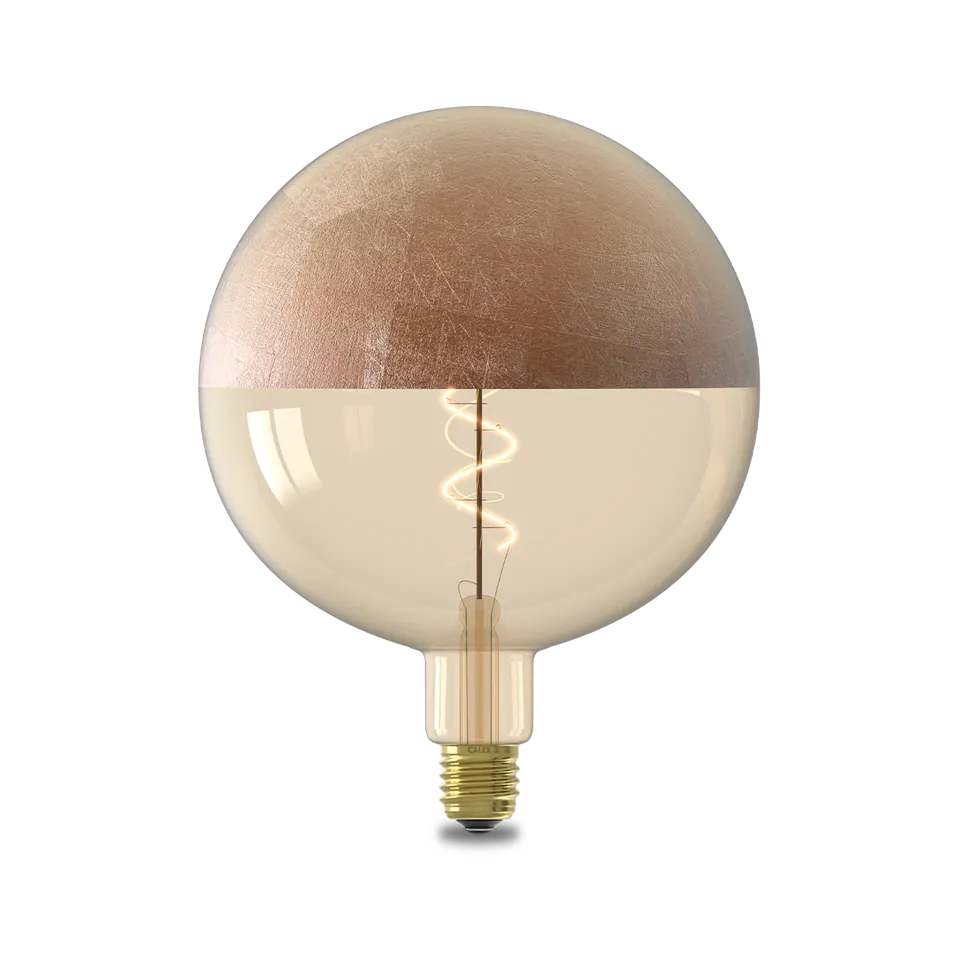 calex-top-mirror-kalmar-ampoule-filament-e27-xxl-cuivre-1800k image 1
