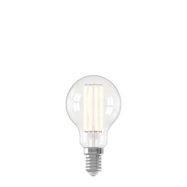 calex-smart-led-filament-e14-p45-transparente-4-9w-dimmable image 1