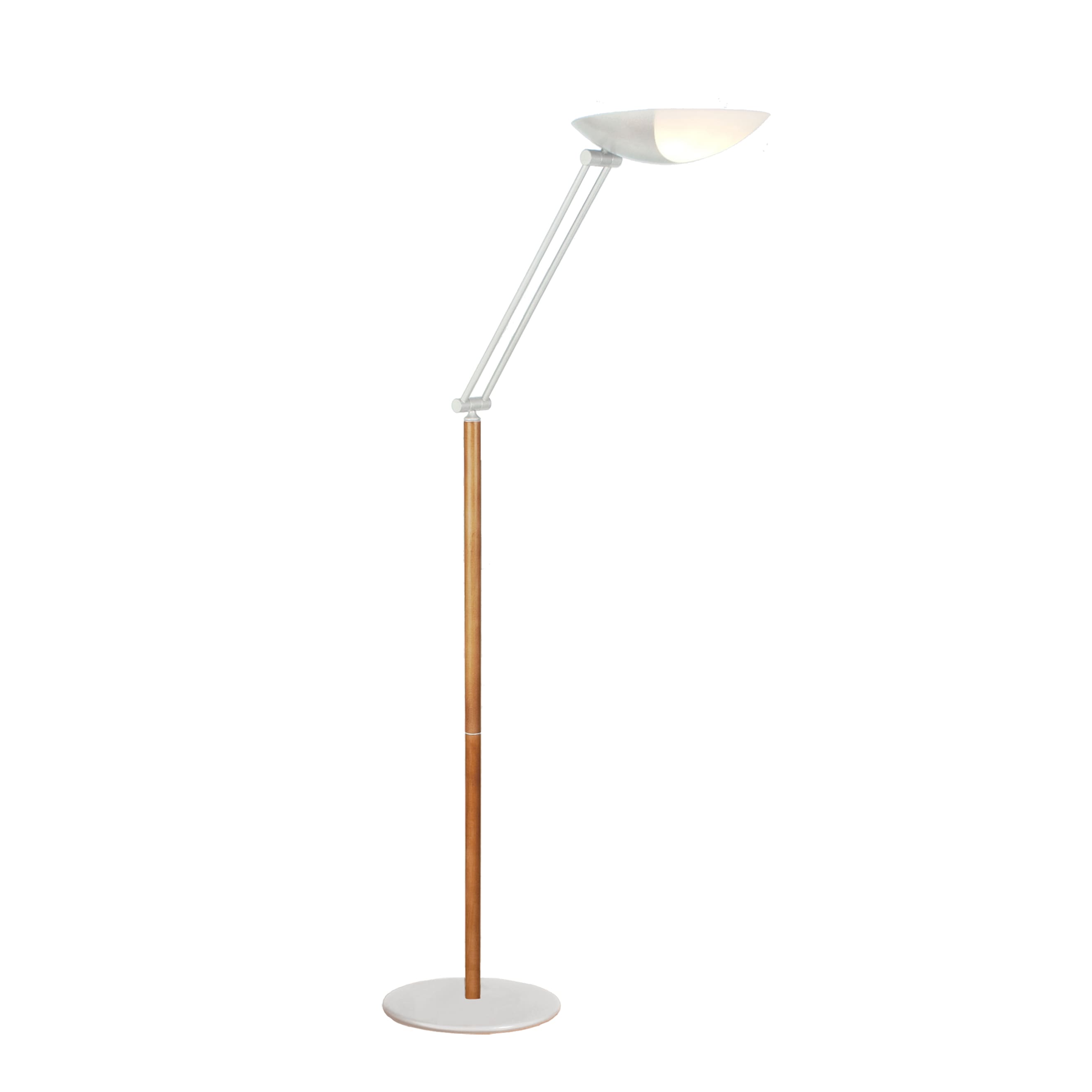aluminor-m-t-ore-lampadaire-bois-et-m-tal-blanc-3-led image 7