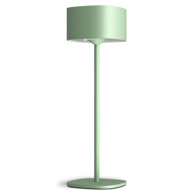 calex-serino-lampe-de-table-sans-fil-piles-vert image 1