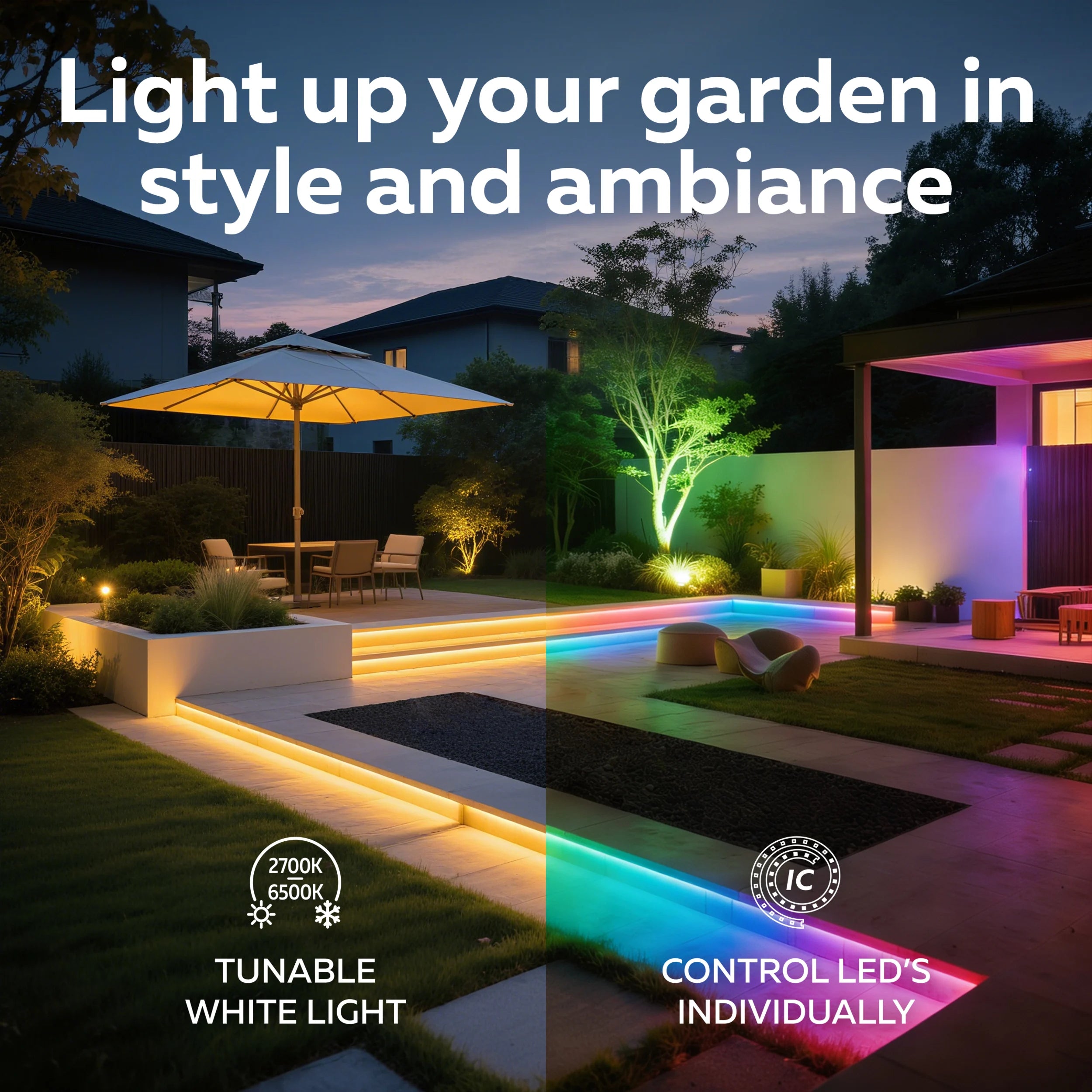 calex-bande-led-solaire-d-ext-rieur-3m-rgbic-cct-noir image 3