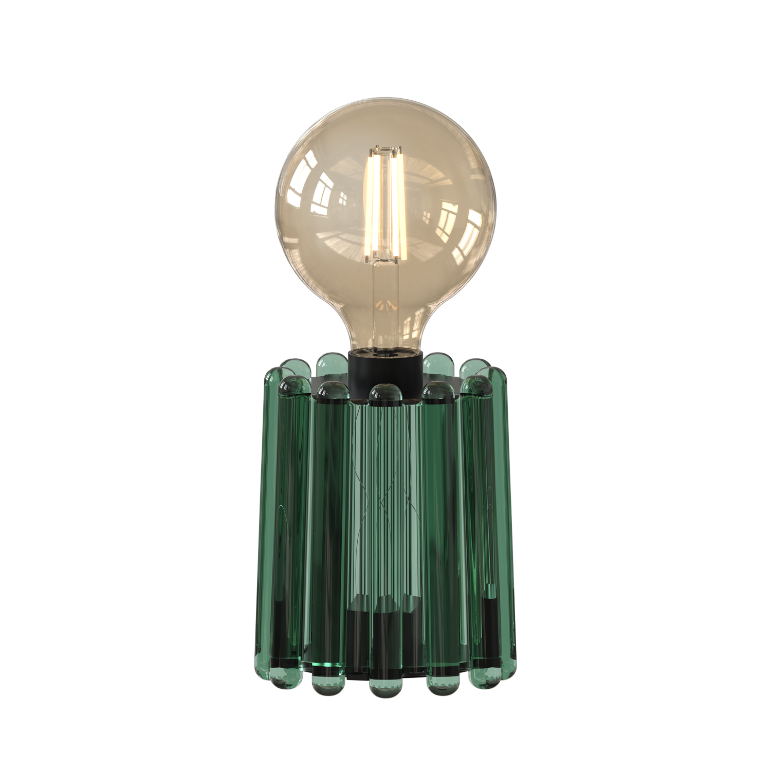 calex-wave-lampe-de-table-verte-piles-avec-minuteur image 1