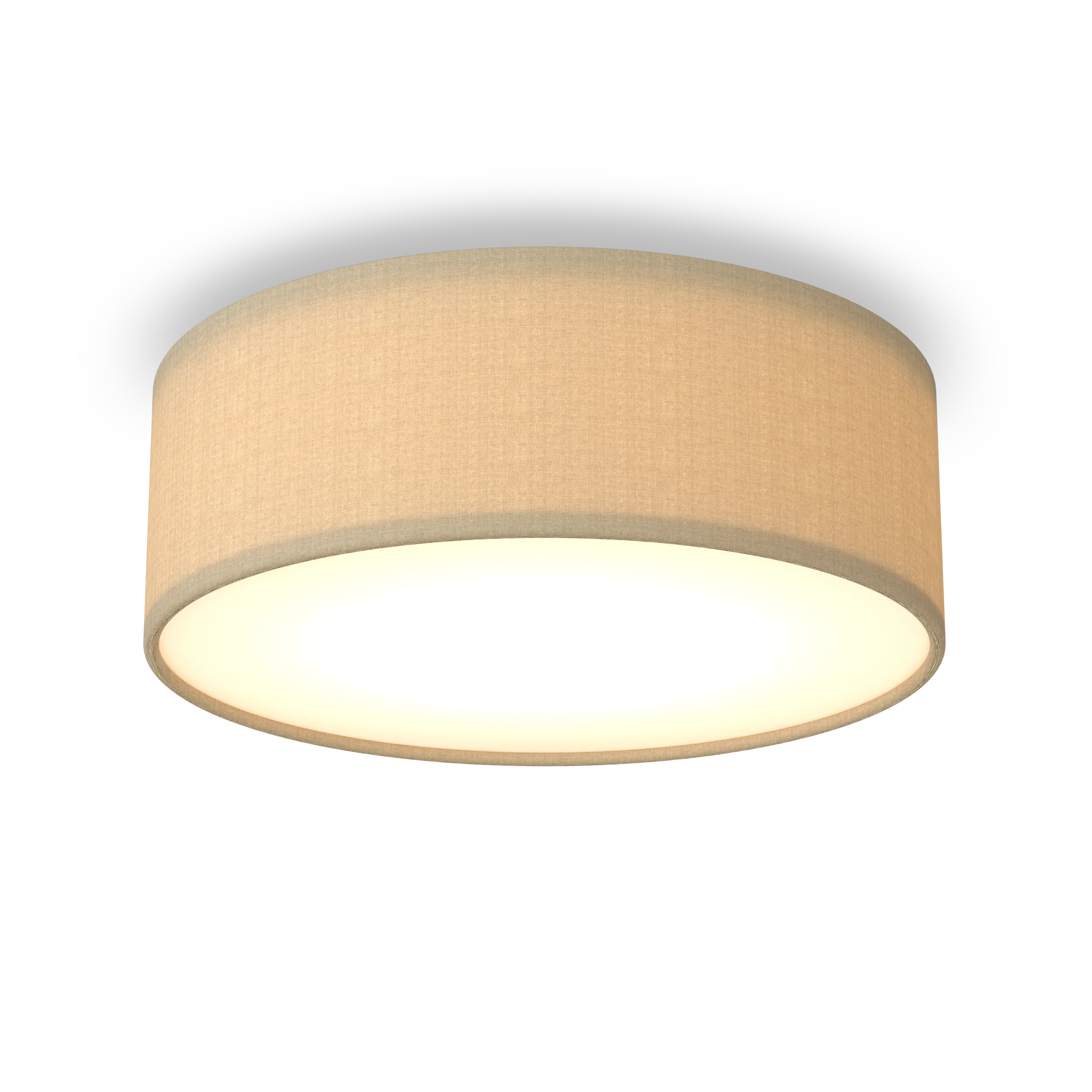 calex-plafonnier-e27-30-cm-taupe-tissu image 1