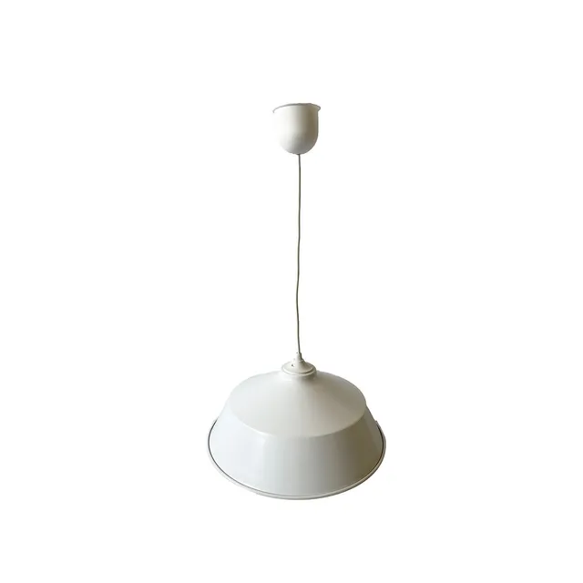 aluminor-suspension-m-tal-blanc-industriel-e27-34-5-cm-fabriqu-en-france image 1