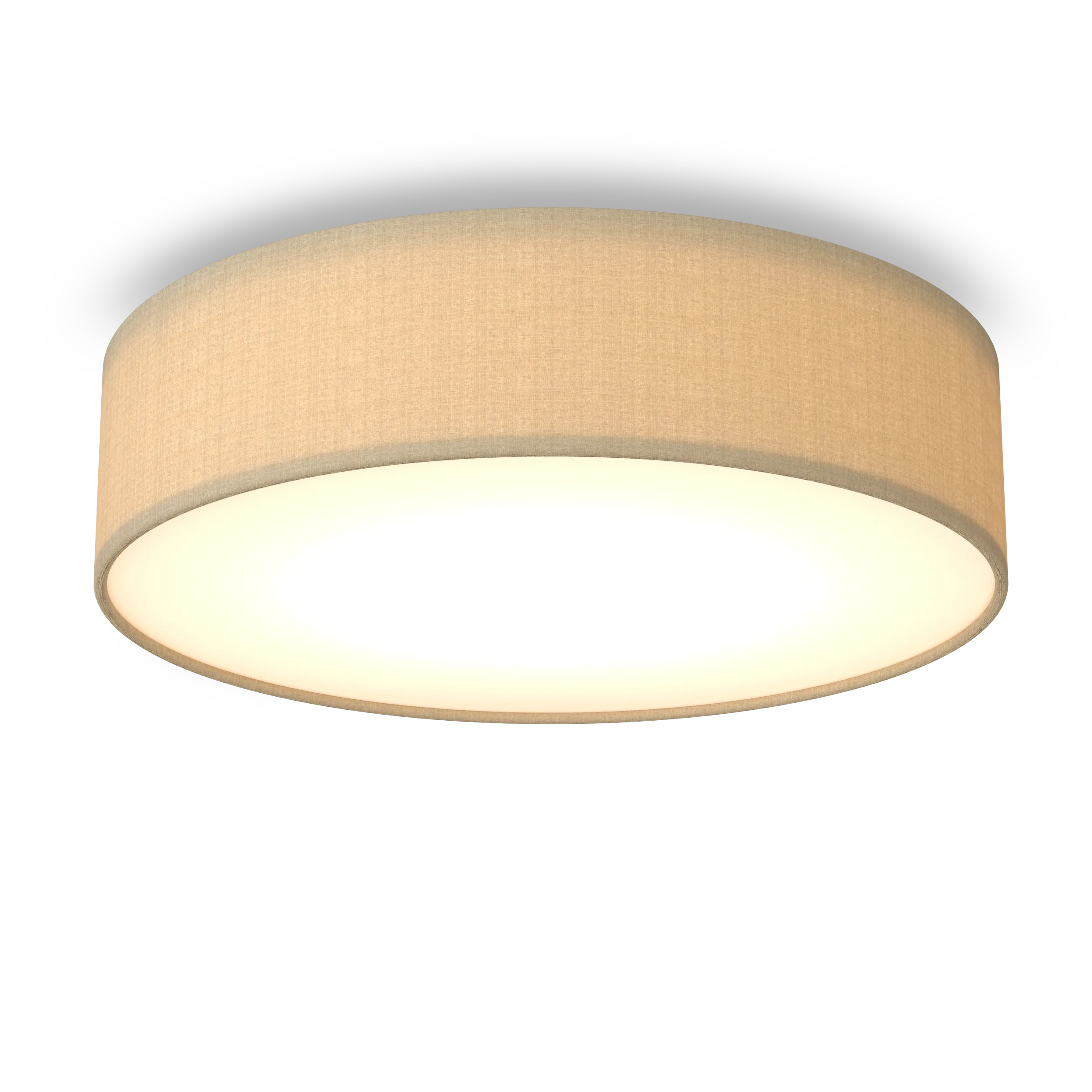 calex-plafonnier-e27-40-cm-taupe-tissu image 1