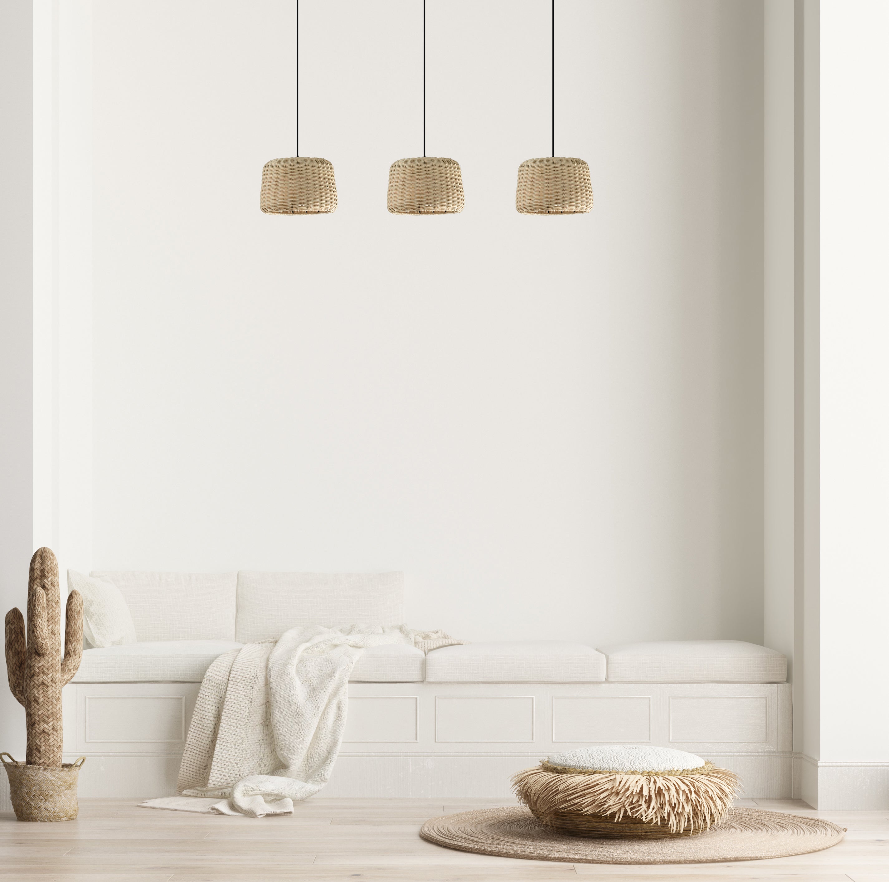 aluminor-xenia-s-suspension-osier-naturel-3-feux image 2