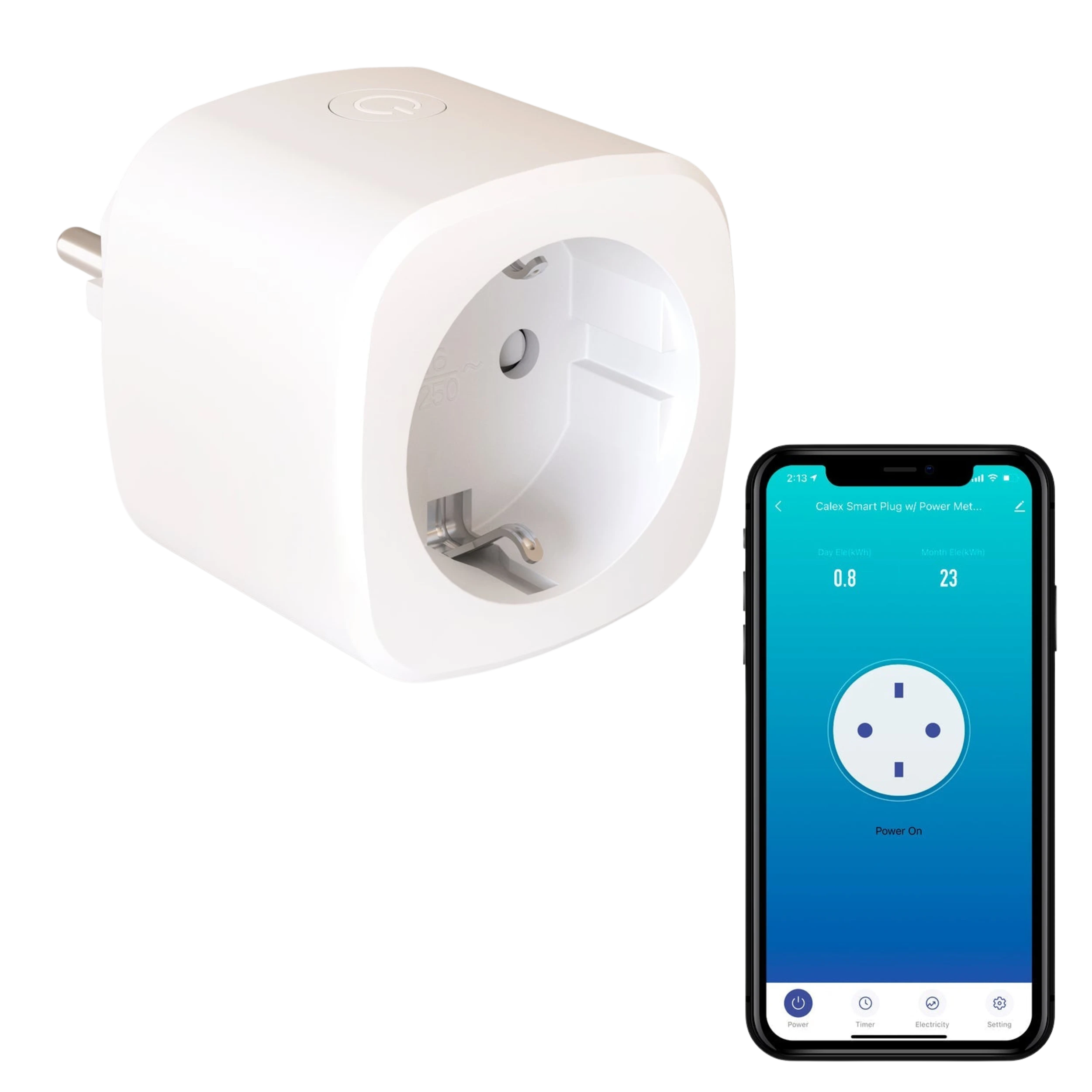 calex-smart-prise-connect-e-wifi-avec-compteur-d-nergie-2 image 1
