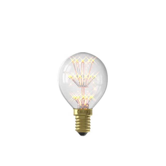 calex-pearl-led-e14-p45-transparente-1w-2100k image 1