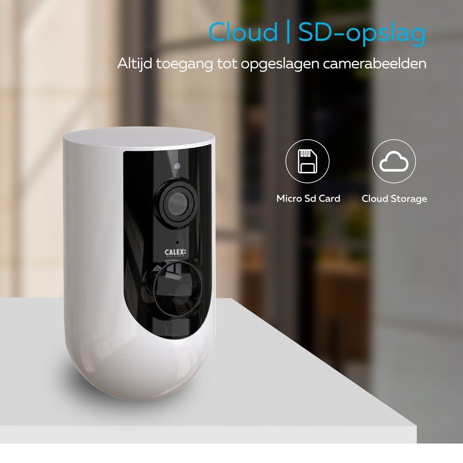 calex-smart-cam-ra-ext-rieure-2k-sans-fil-blanche image 5