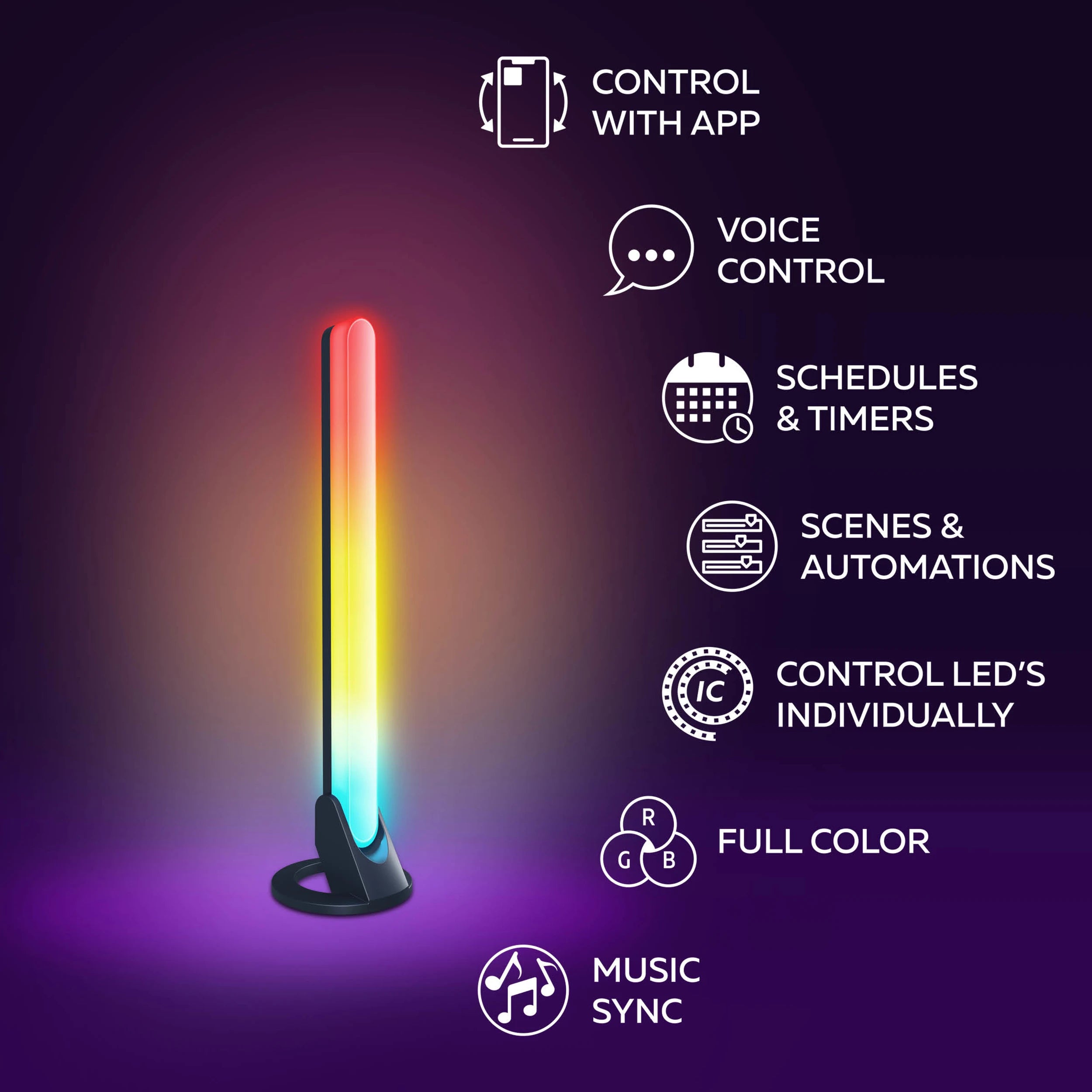 calex-smart-barre-lumineuse-rgbic-gaming image 2