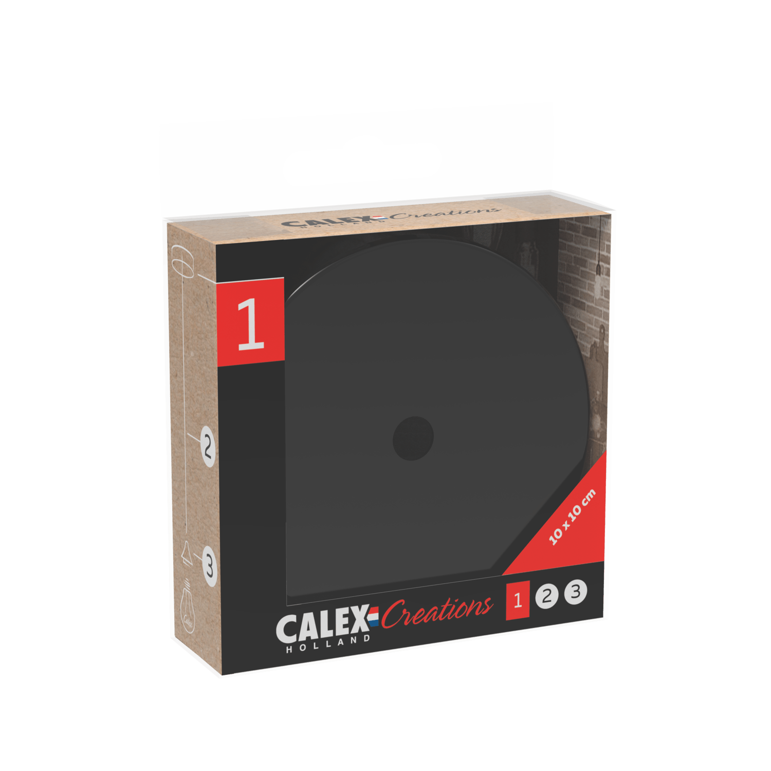 calex-creations-plaque-de-plafond-1-trou-noir image 4