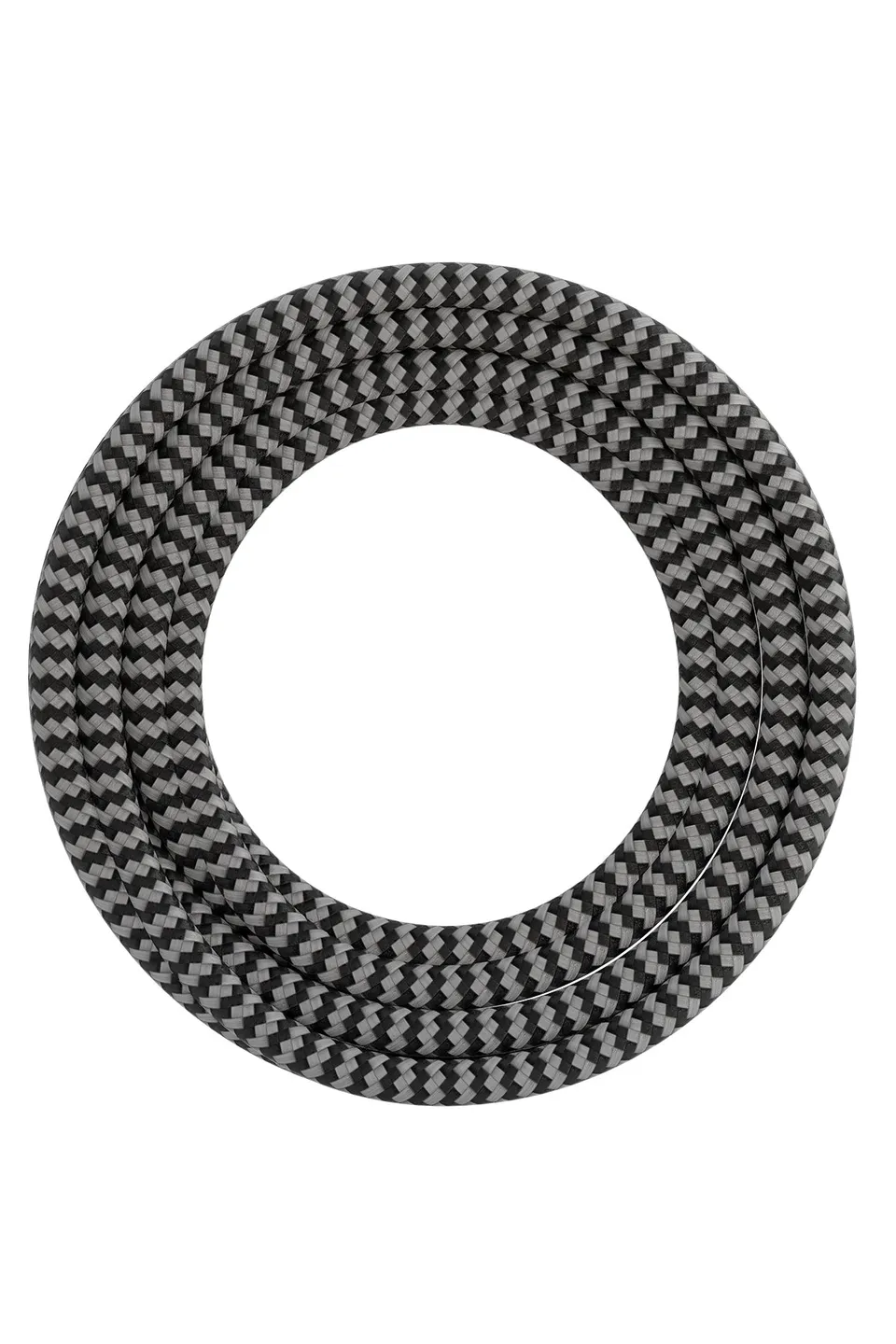 calex-creations-c-ble-tissu-3-m-noir-blanc-pour-suspension image 1