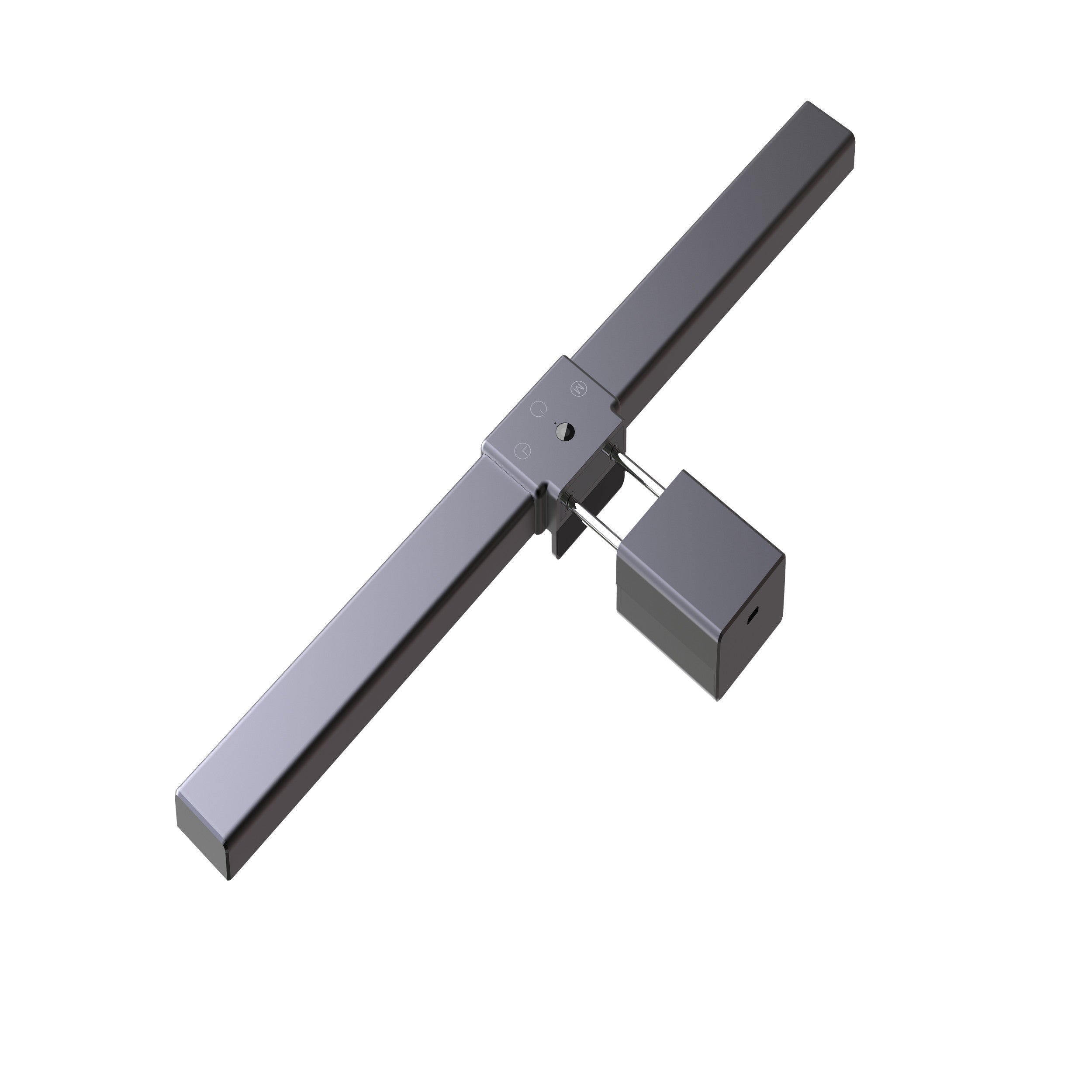 aluminor-line-pm-lampe-de-bureau-led-clipser-cran-tout-m-tal-gris image 1