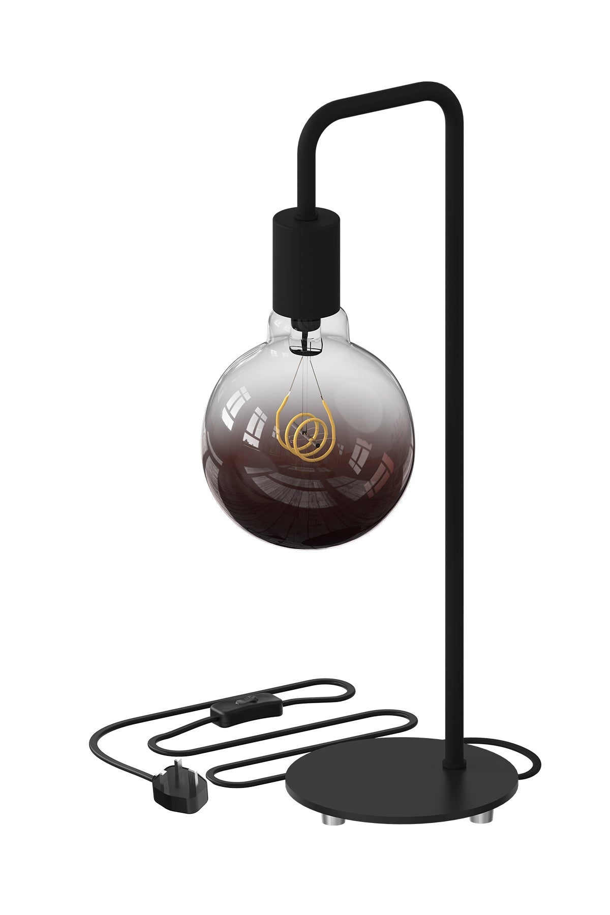calex-lampe-de-table-u-line-e27-noir-c-ble-1-5m image 2