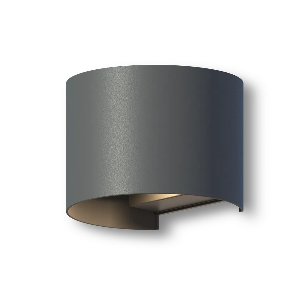 calex-applique-murale-led-v-rone-ovale-up-down-anthracite image 1