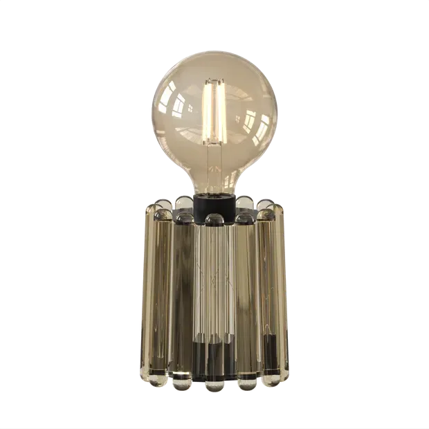 calex-wave-lampe-de-table-ambre-piles-avec-minuteur image 1