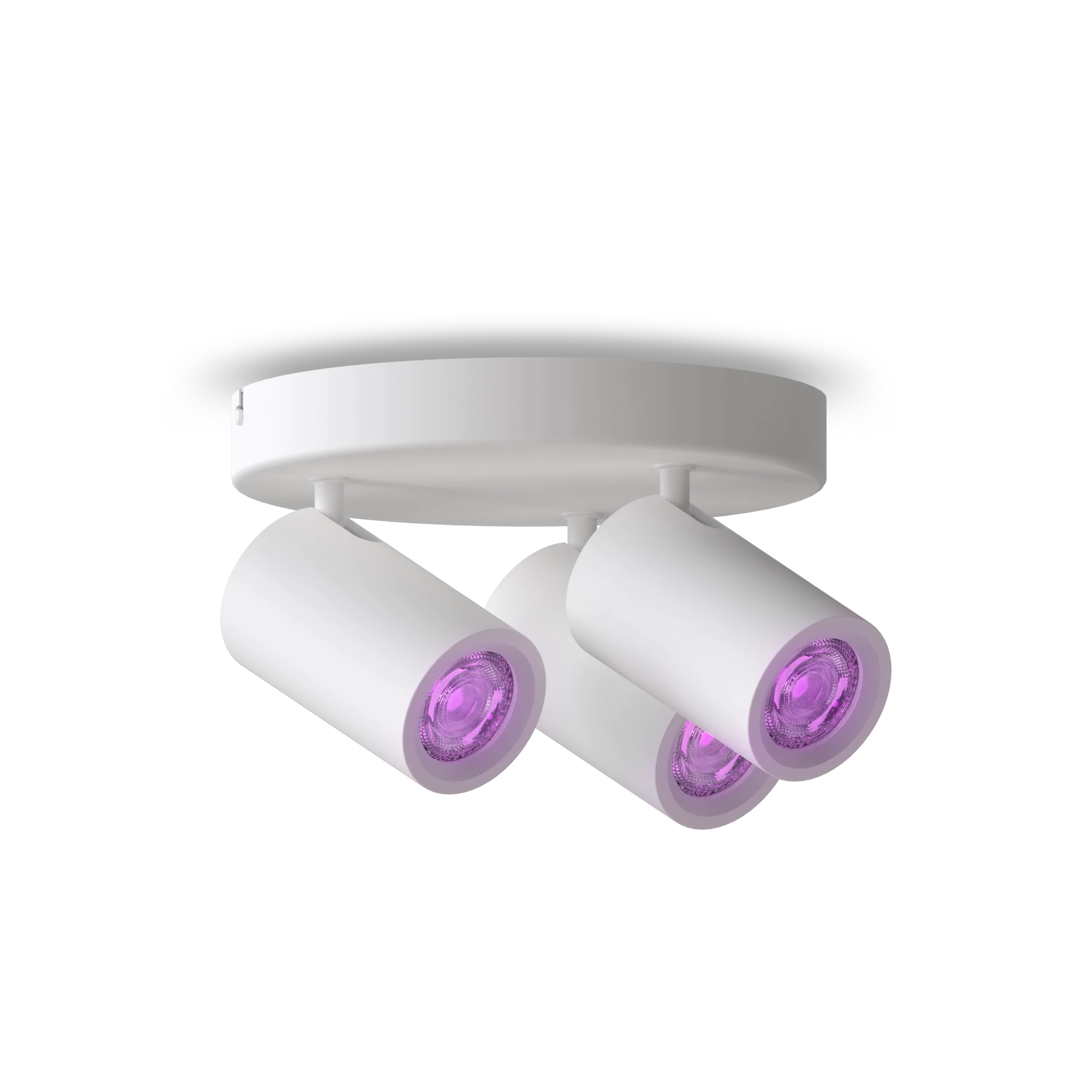 calex-smart-plafonnier-spot-3-lumi-res-blanc-connect-rgb-cct image 1