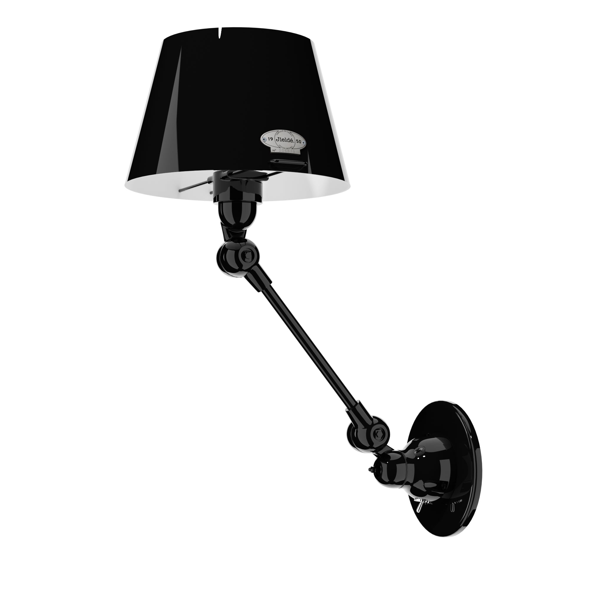 jield-aicler-aid701-noir-applique-murale-bras-articul image 1