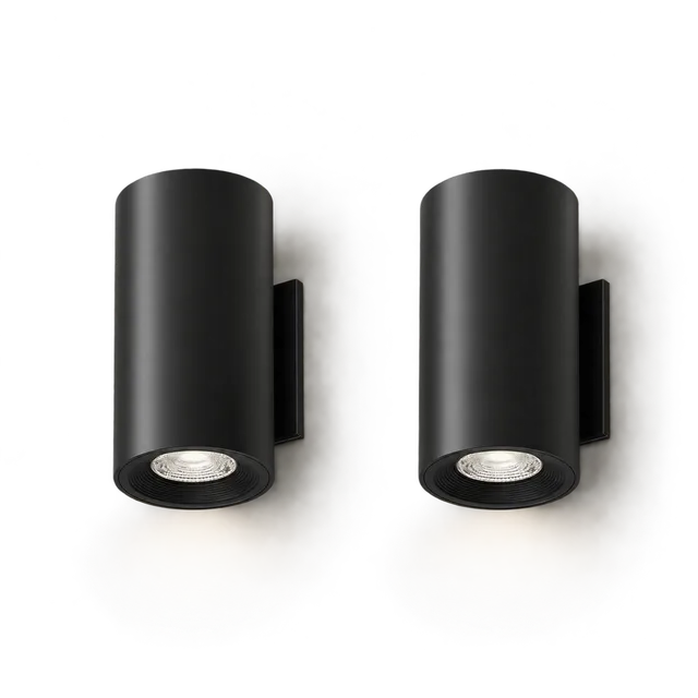 calex-valmer-applique-murale-2-pack-haut-et-bas-noir image 1