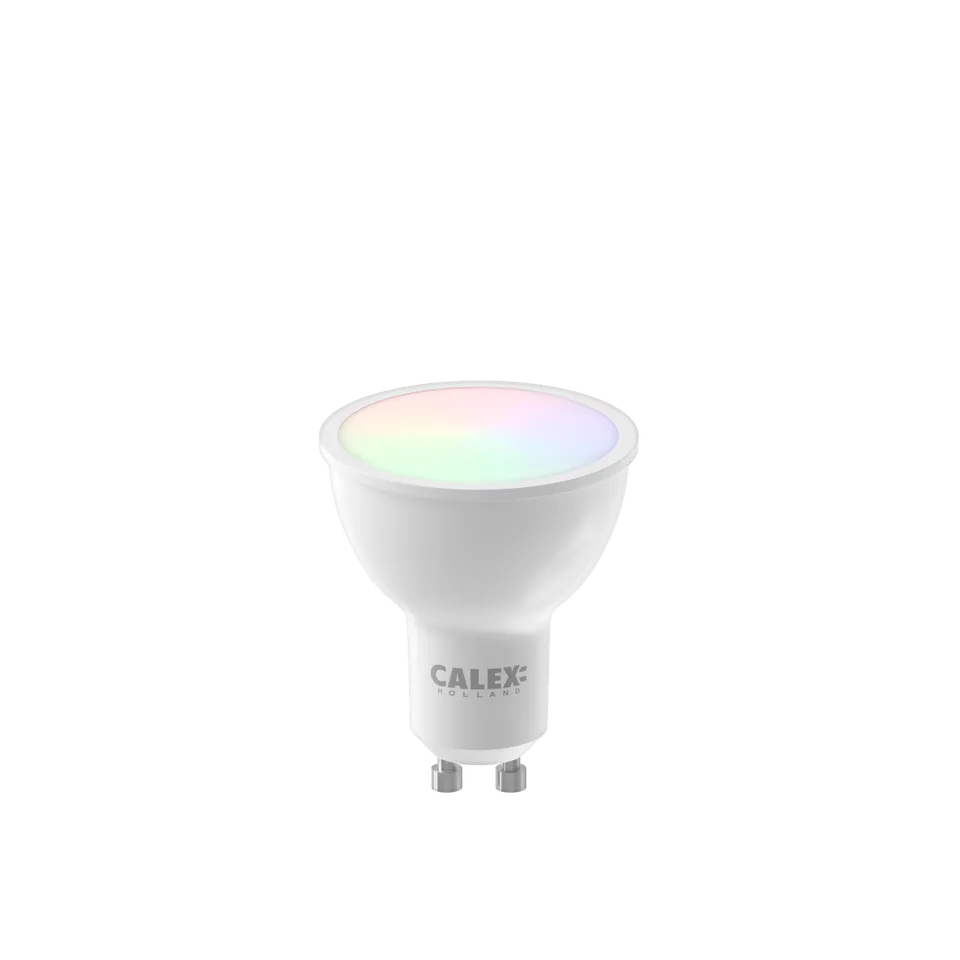 calex-smart-ampoule-led-gu10-rgb-blanc-chaud-4-9w-dimmable image 1