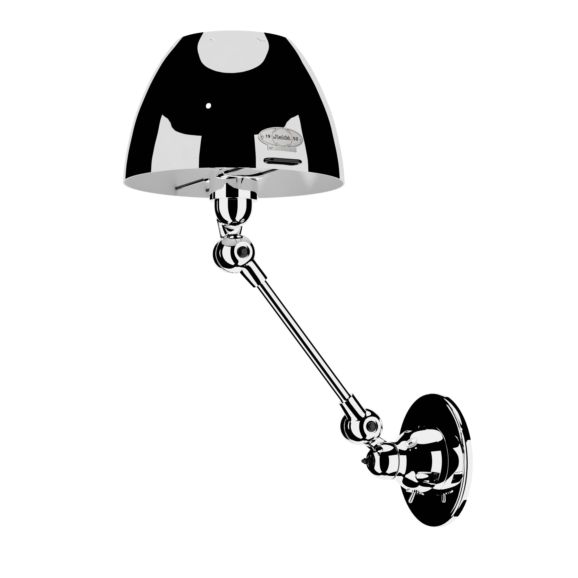 jield-aicler-aic701-applique-murale-chrome-bras-articul image 1