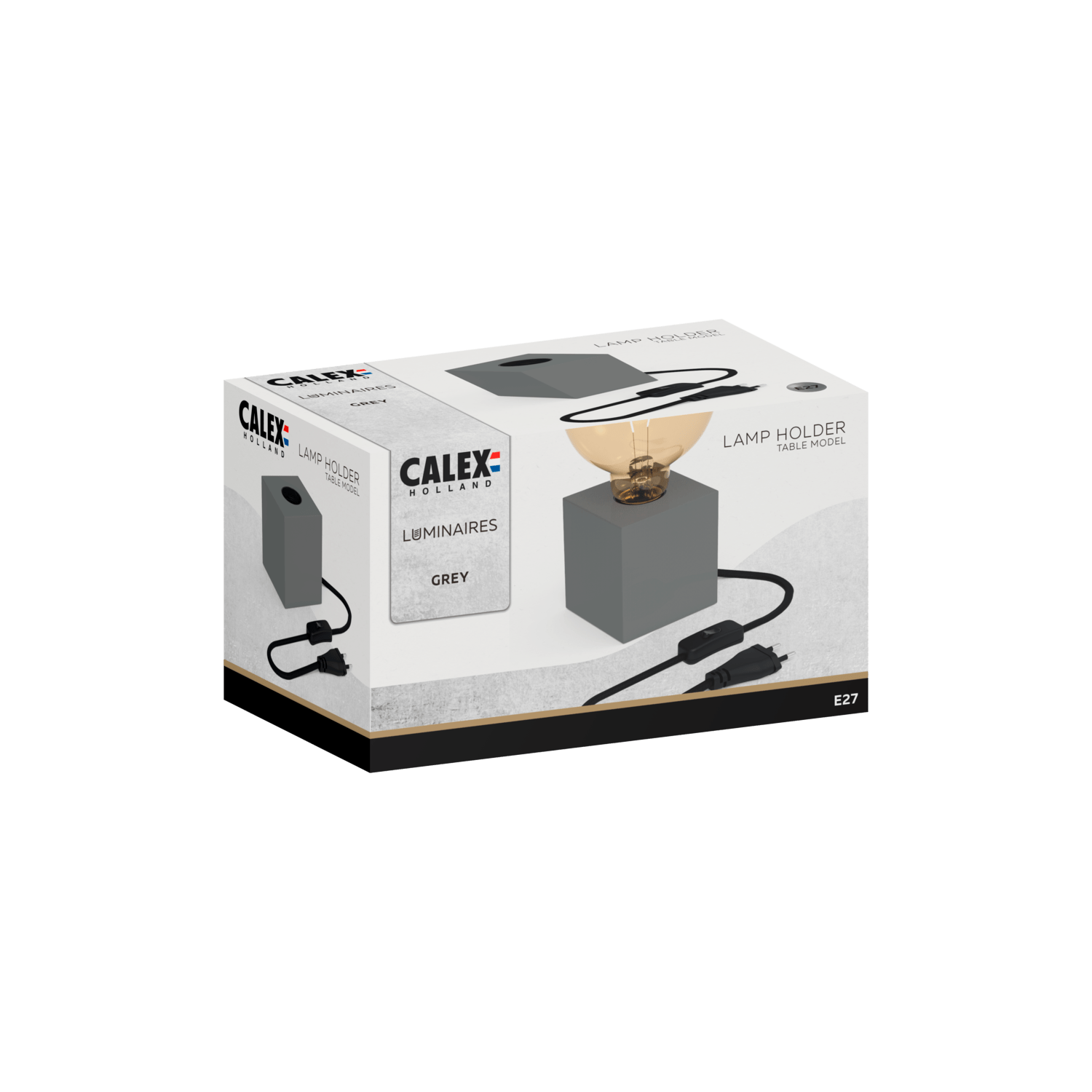 calex-lampe-de-table-square-e27-grise-sans-ampoule image 3