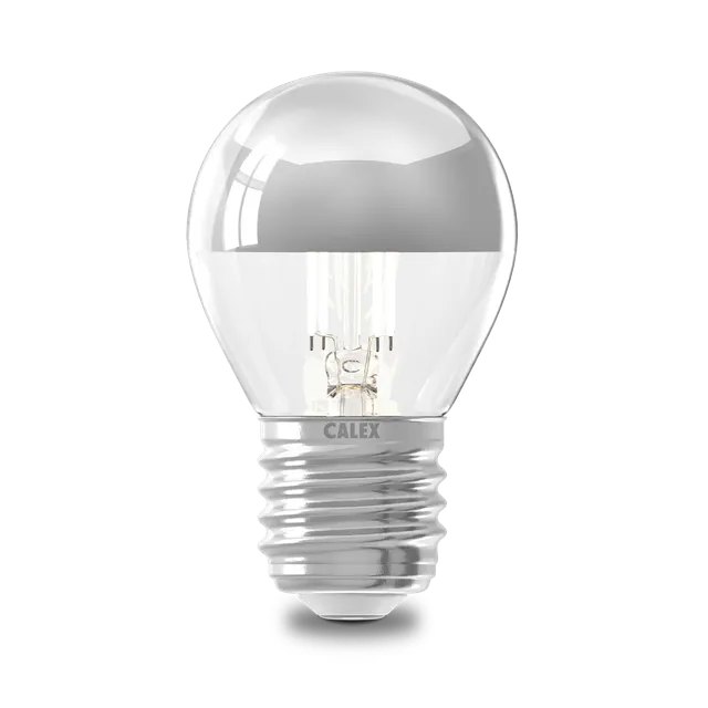 calex-top-mirror-ampoule-e27-filament-p45-chrome image 1