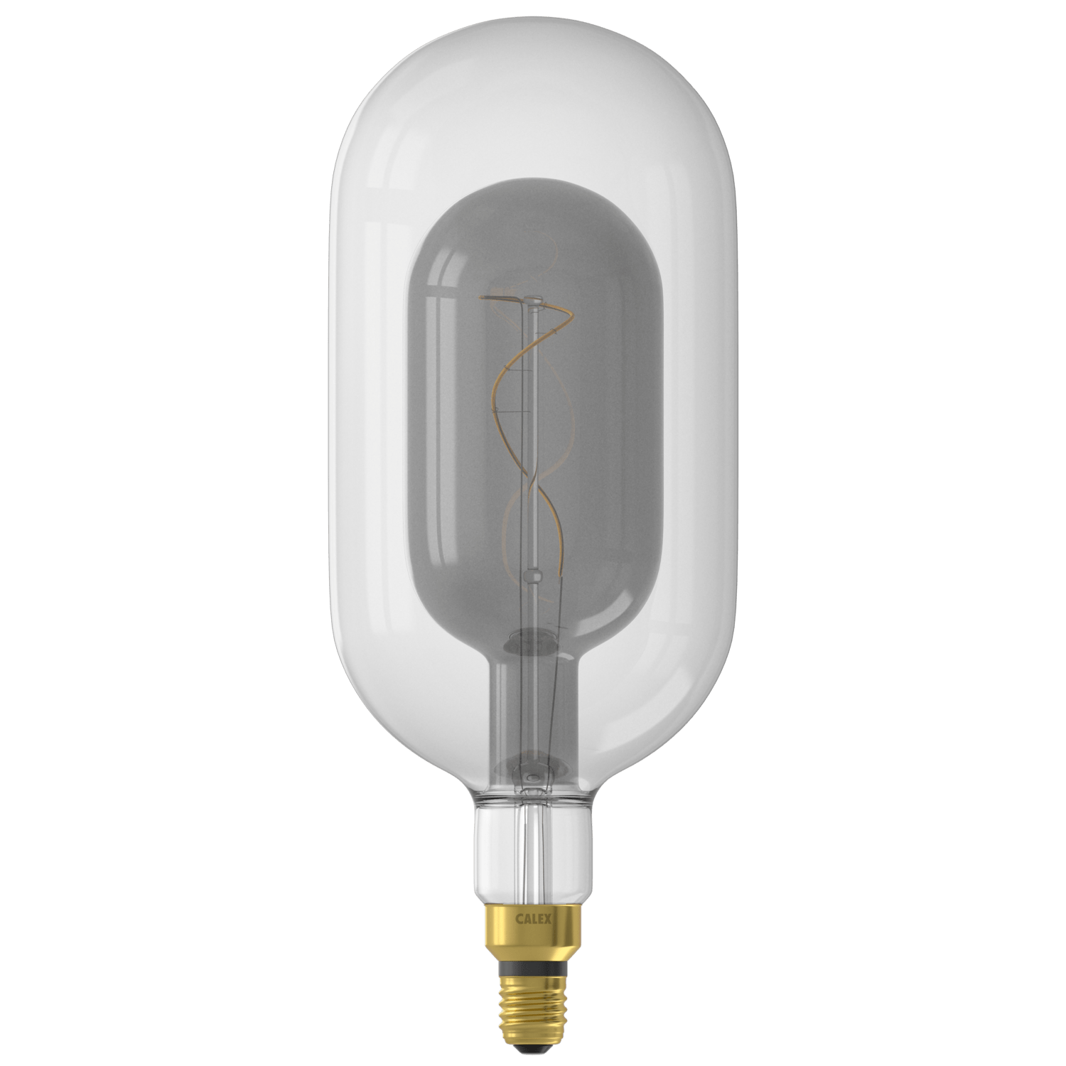 calex-sundsvall-lampe-filament-e27-titane-blanc-chaud-3w-dimmable image 2