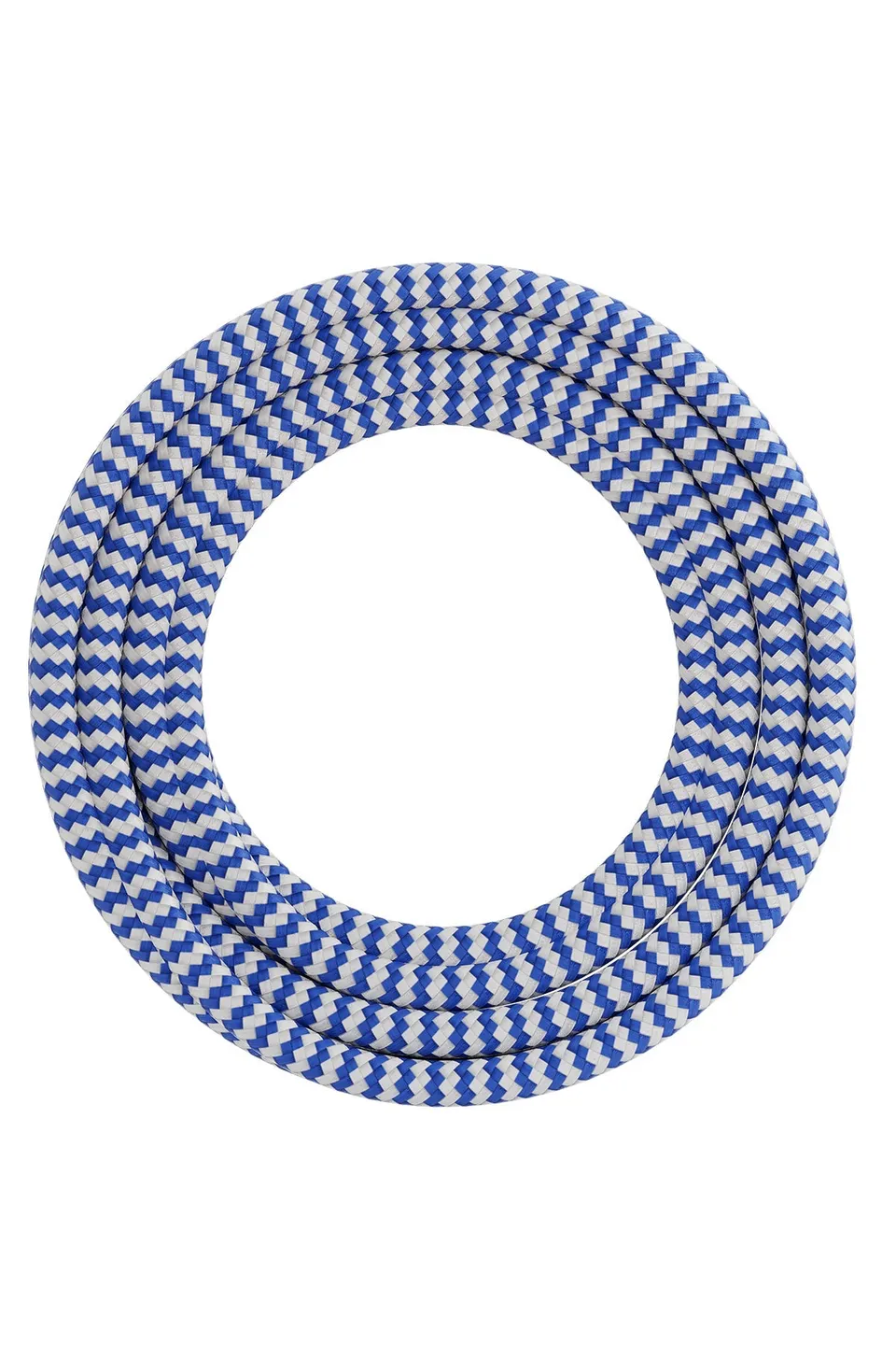 calex-creations-c-ble-textile-bleu-blanc-3-m-tres image 1