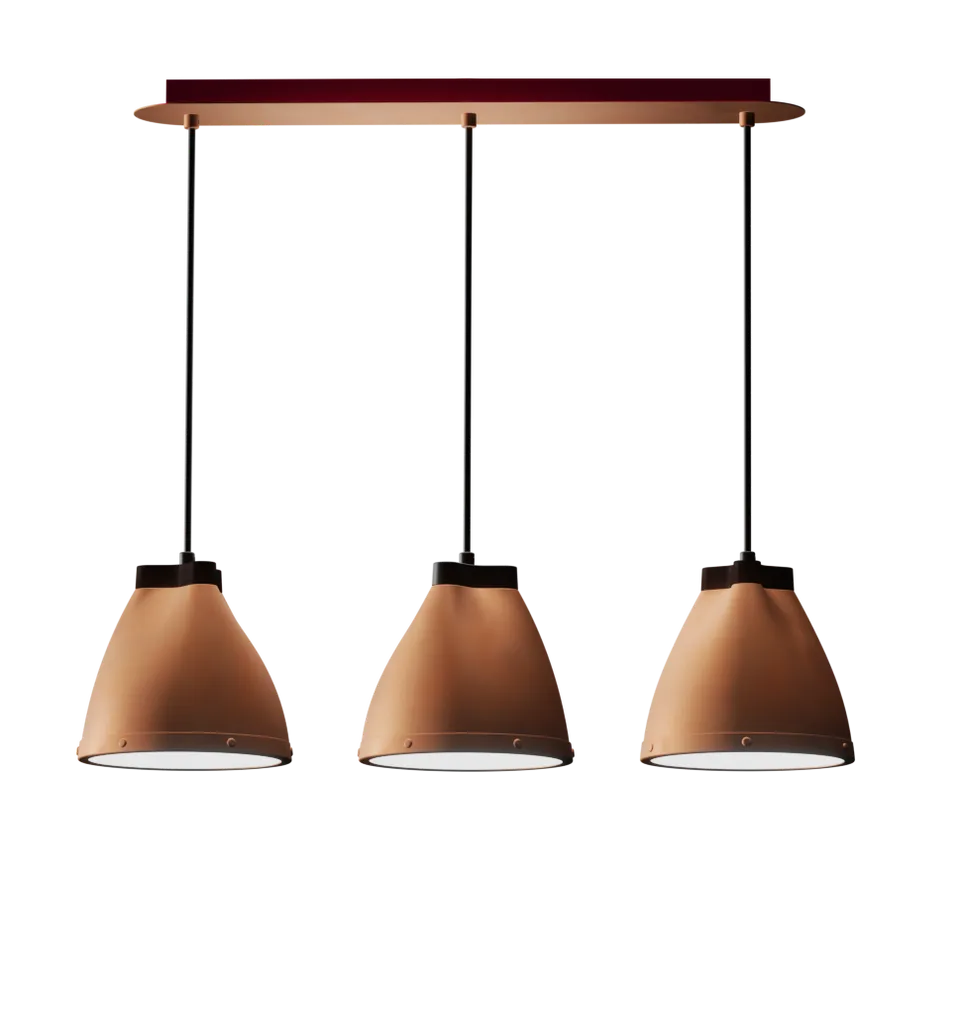 aluminor-clarelle-s3-suspension-industrielle-3-lumi-res-bois-et-m-tal-blanc image 1