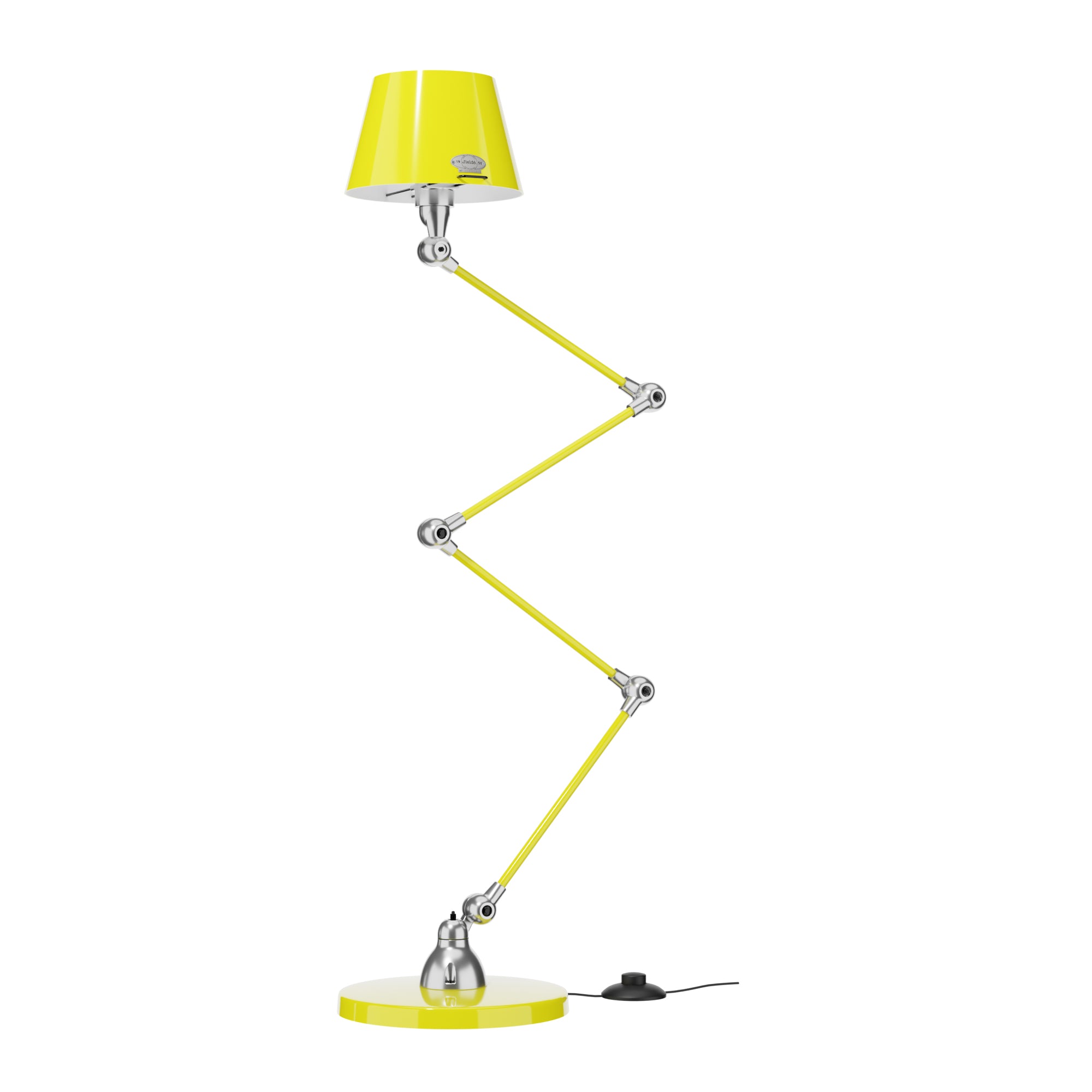 jield-aicler-aid433-jaune-soufre-lampadaire-4-bras-articul-s image 2