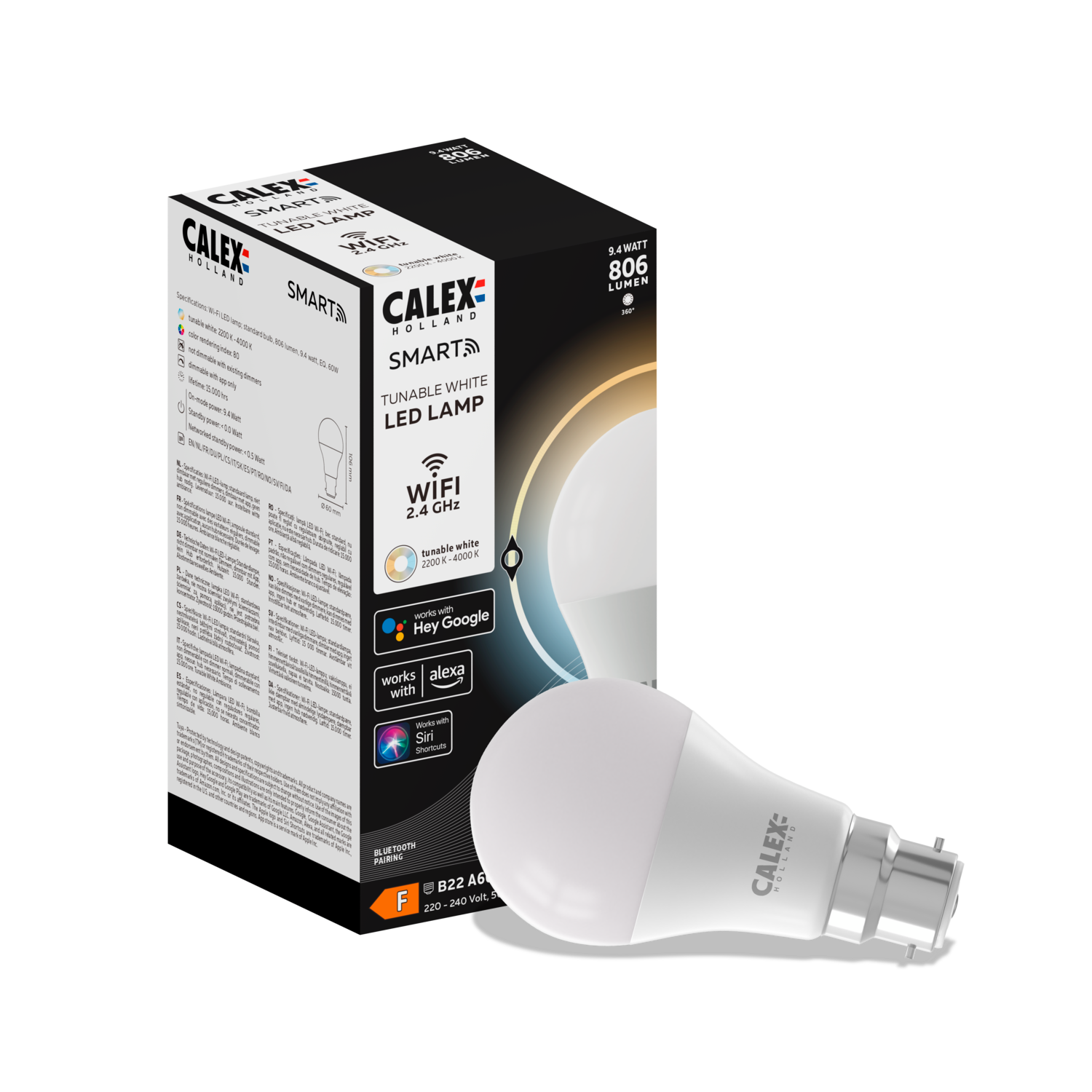 calex-smart-led-bulb-b22-a60-9-4w-dimmable-rgb image 3