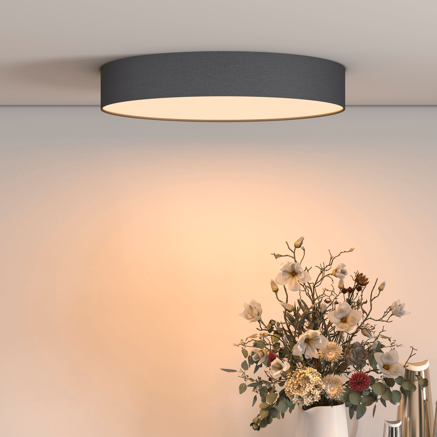 calex-smart-plafonnier-tissu-30cm-noir-rgb-cct image 5