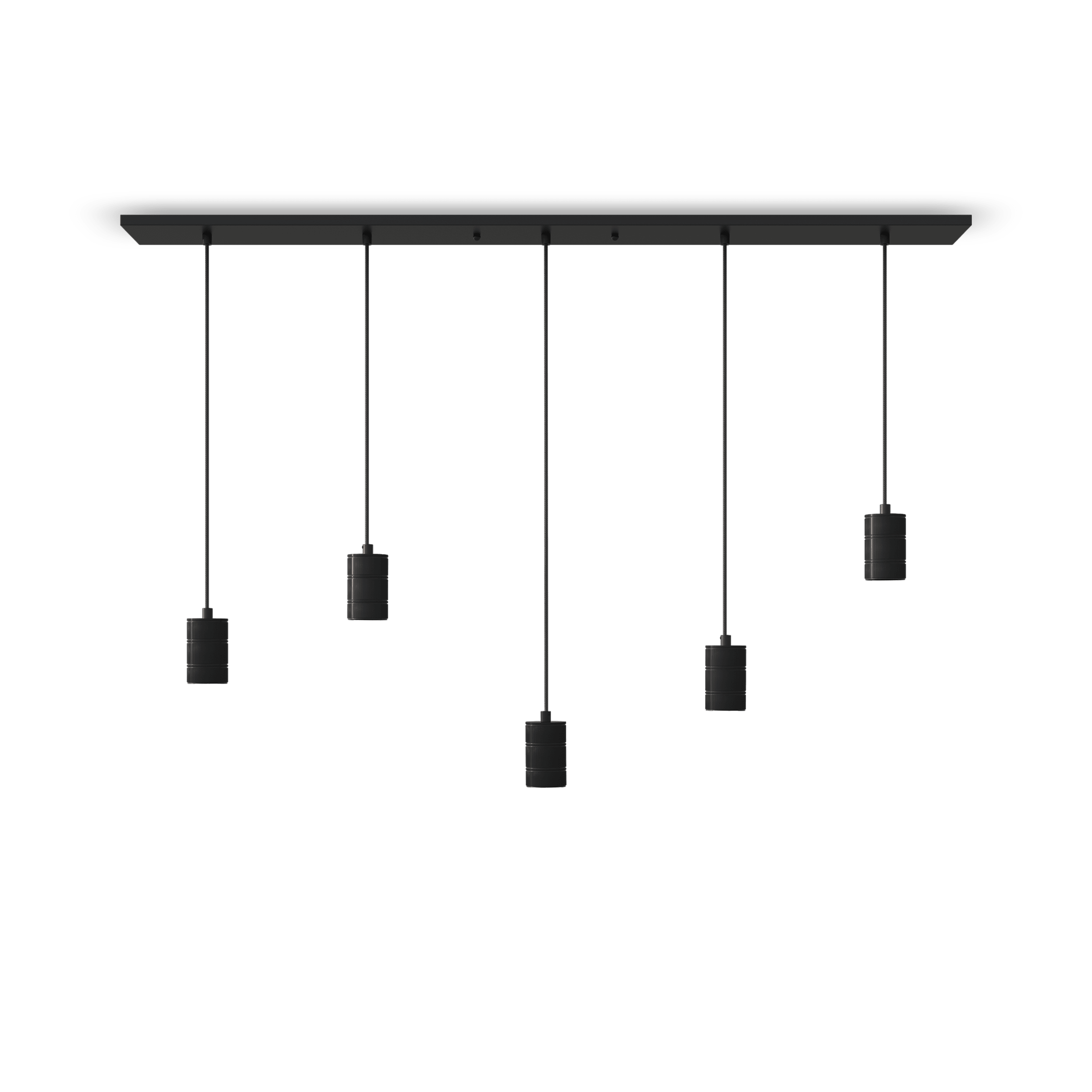 calex-suspension-5x-e27-14x130-cm-noire-c-bles-2m image 1