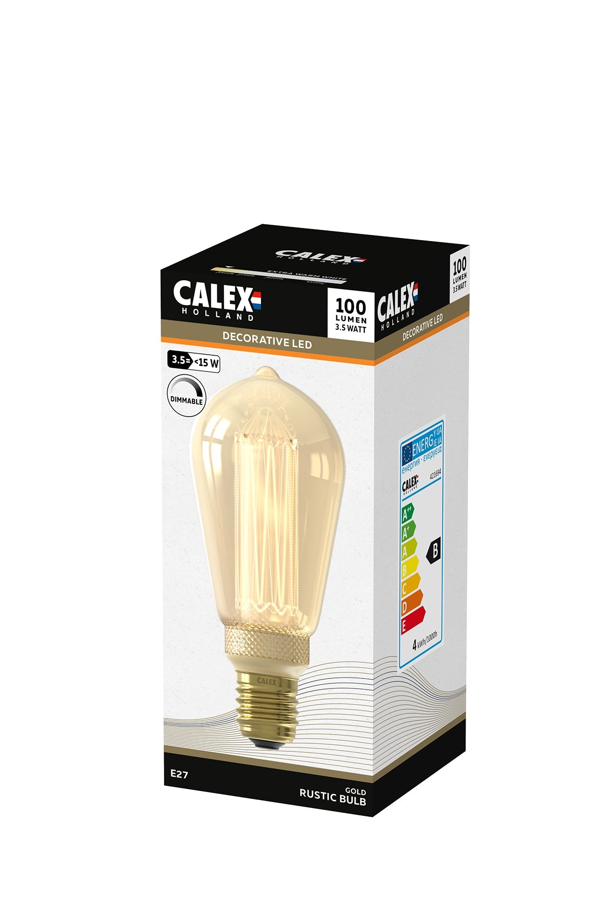 calex-crown-ampoule-led-e27-st64-gold-3-5w-dimmable-2 image 3