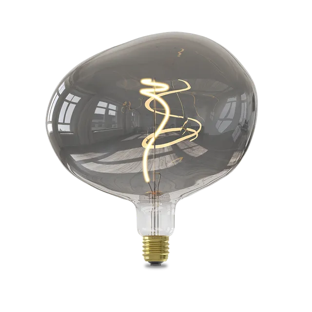 calex-cobble-ampoule-led-e27-titane-filament-flex-xxl-d-co image 1