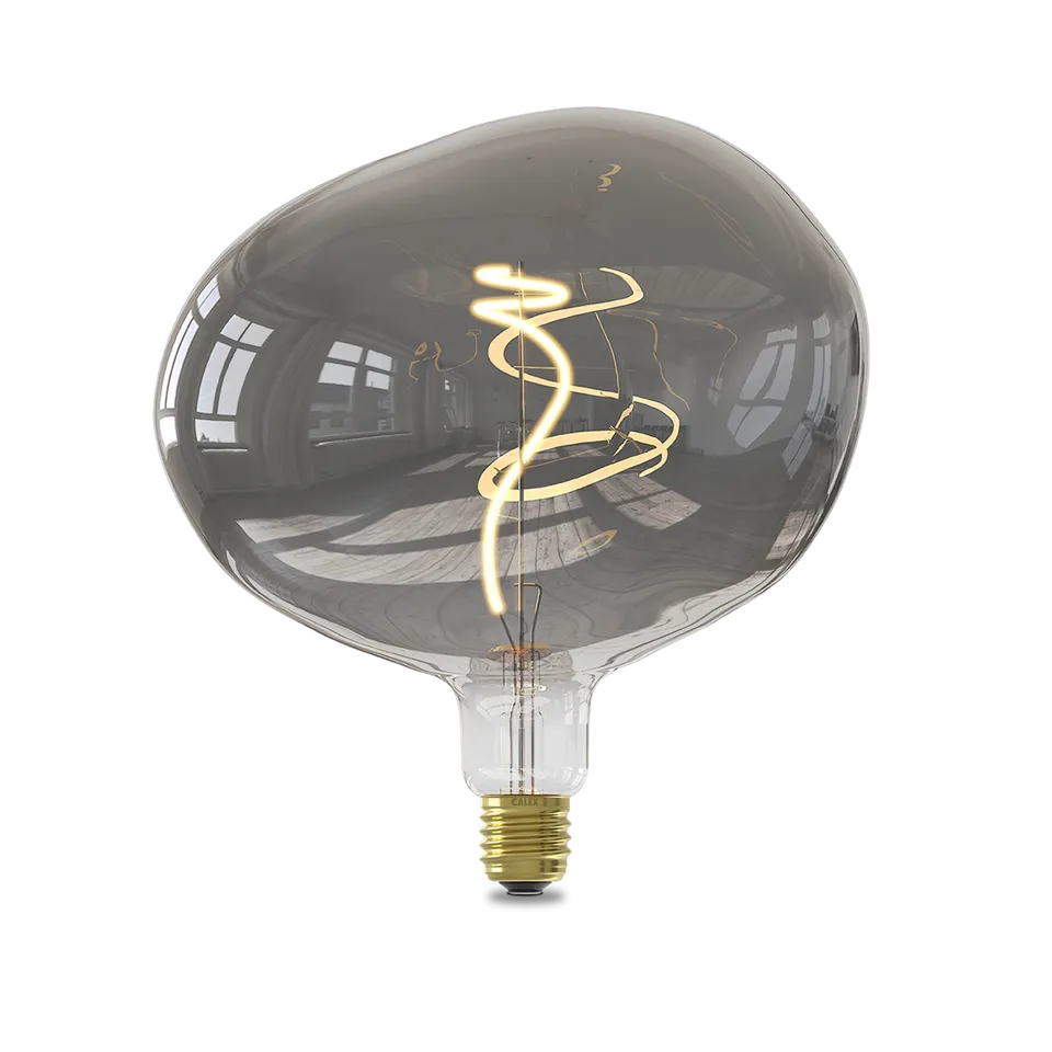 calex-cobble-ampoule-led-e27-titane-filament-flex-xxl-d-co image 1